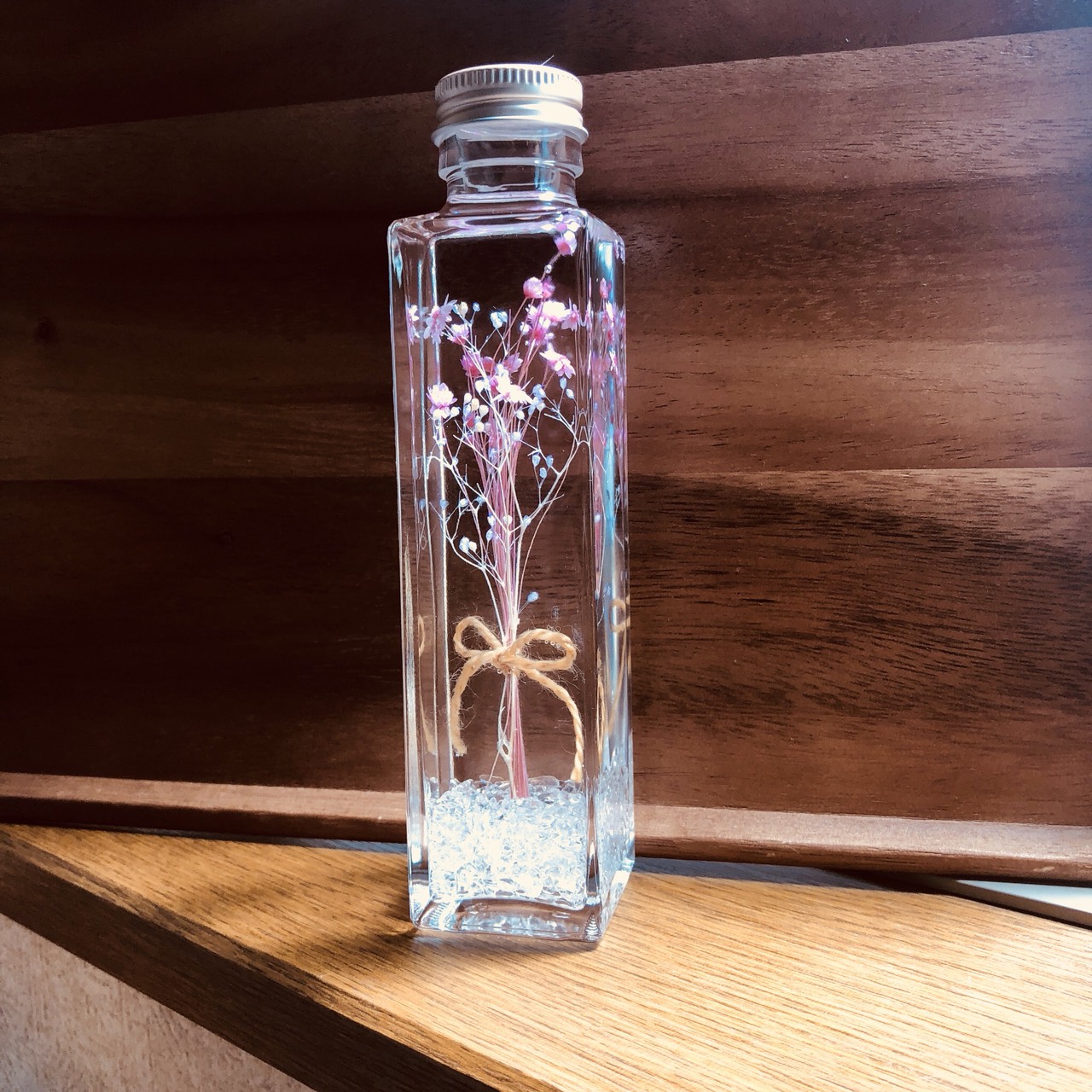 ブーケハーバリウム 水晶入り | hanatemari 