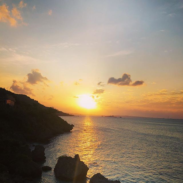 #sunset #okinawa #伊計島 #夕日